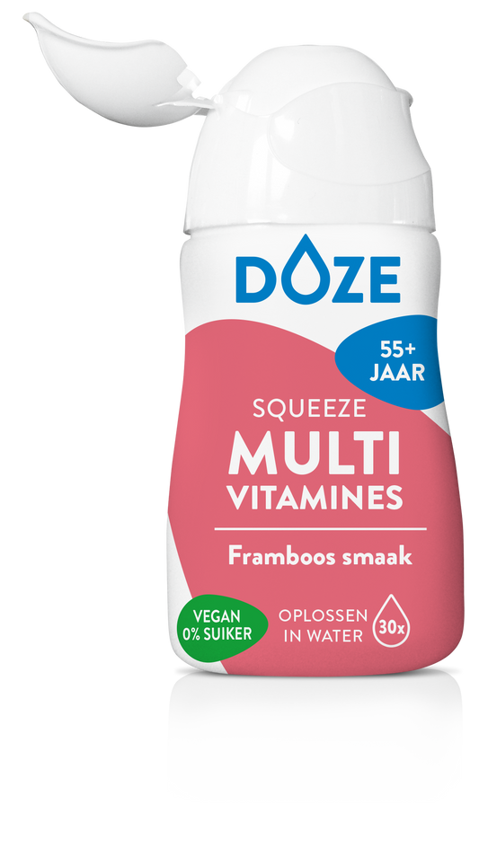 Multivitamines Framboos 55 jaar en ouder
