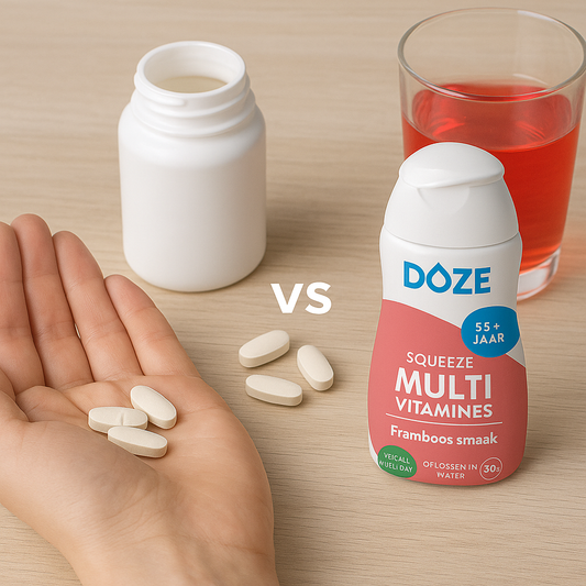 Vloeibare vitamines vs vitamine pillen