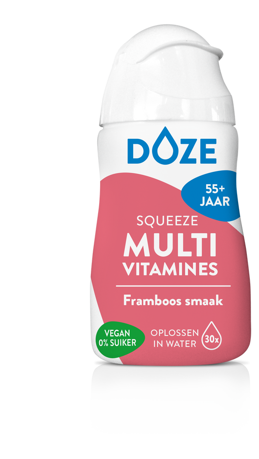 Multivitamines Framboos 55 jaar en ouder