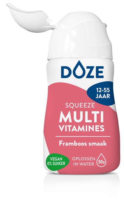 Multivitamines Framboos 12-55 jaar