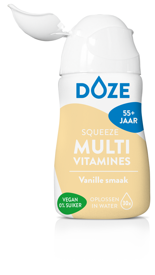 Multivitamines Vanille Smaak 55 jaar en ouder